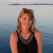 Aurore Guillon, monitrice en croisière plongée avec OK Maldives