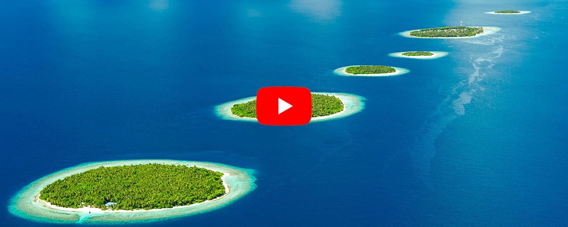 OK Maldives croisière plongées - atolls sky view